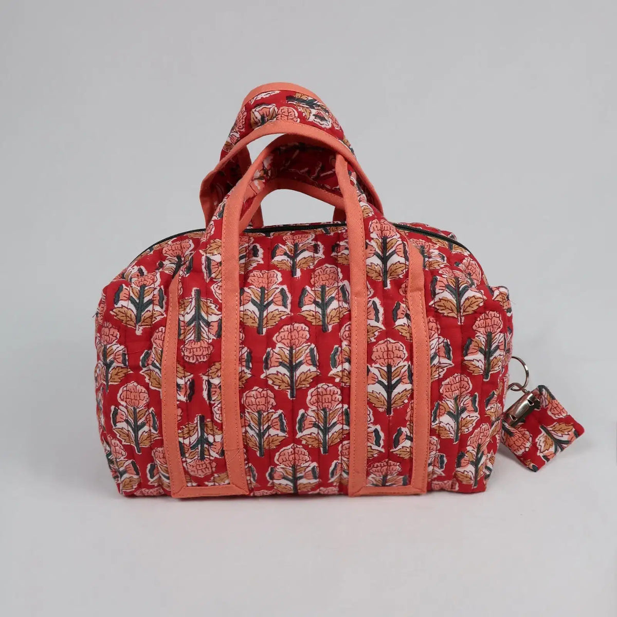 Grande trousse de toilette LONDON avec fermeture zippée vert foncé 