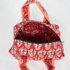 Grande trousse de toilette LONDON avec fermeture zippée vert foncé 