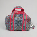 Grande trousse de toilette MAHÉ avec fermeture zippée fuchsia  