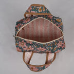 Grande trousse de toilette PARIS avec fermeture zippée beige 