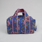 Grande trousse de toilette PONDICHERY avec fermeture zippée violet 