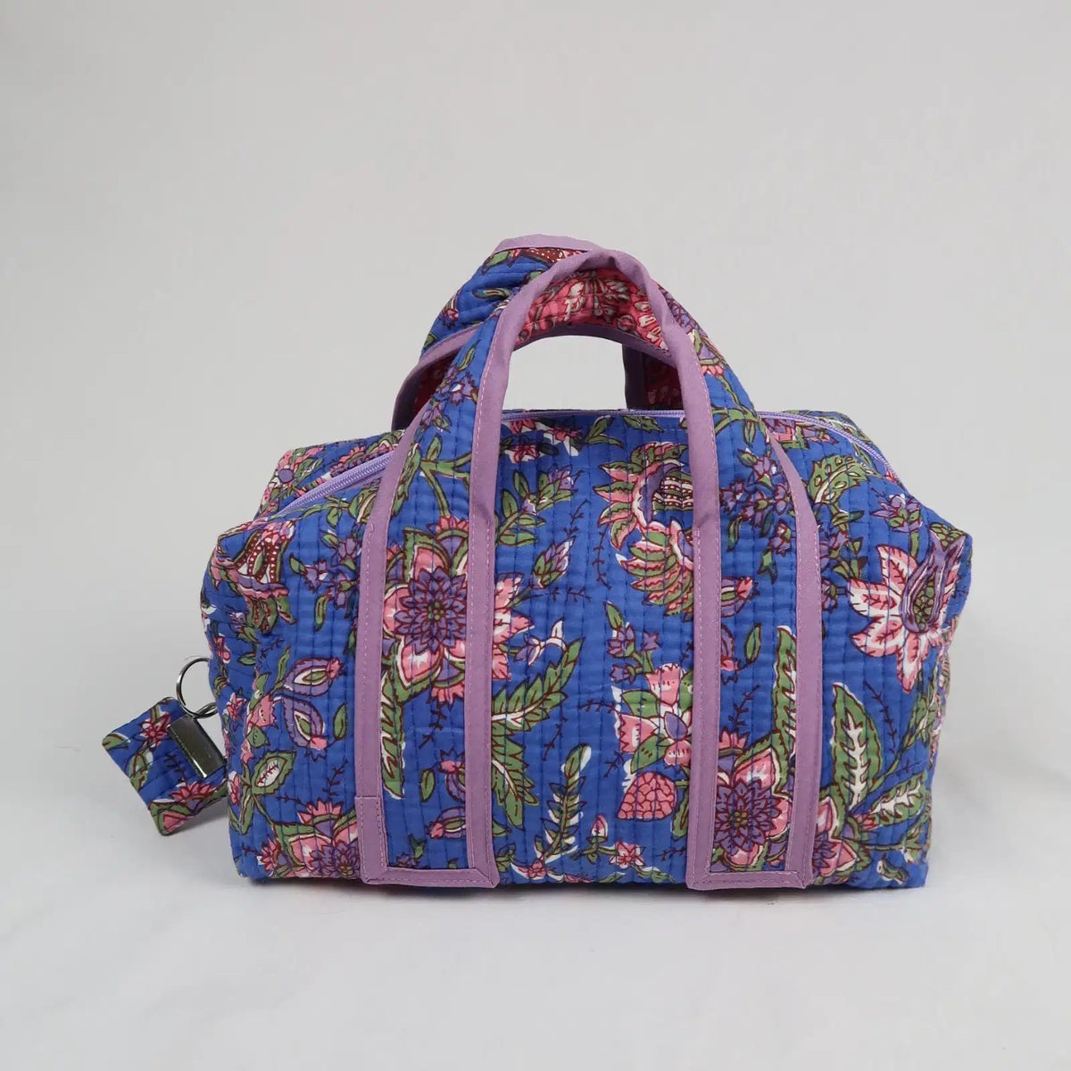 Grande trousse de toilette PONDICHERY avec fermeture zippée violet 