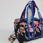 Grande trousse de toilette VICTORIA avec fermeture zippée bleu 