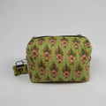 Moyenne trousse de toilette DUBLIN avec fermeture zippée vert foncé  