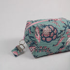 Moyenne trousse de toilette KOCHI avec fermeture zippée rose  