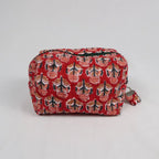 Moyenne trousse de toilette LONDON avec fermeture zippée vert foncé  