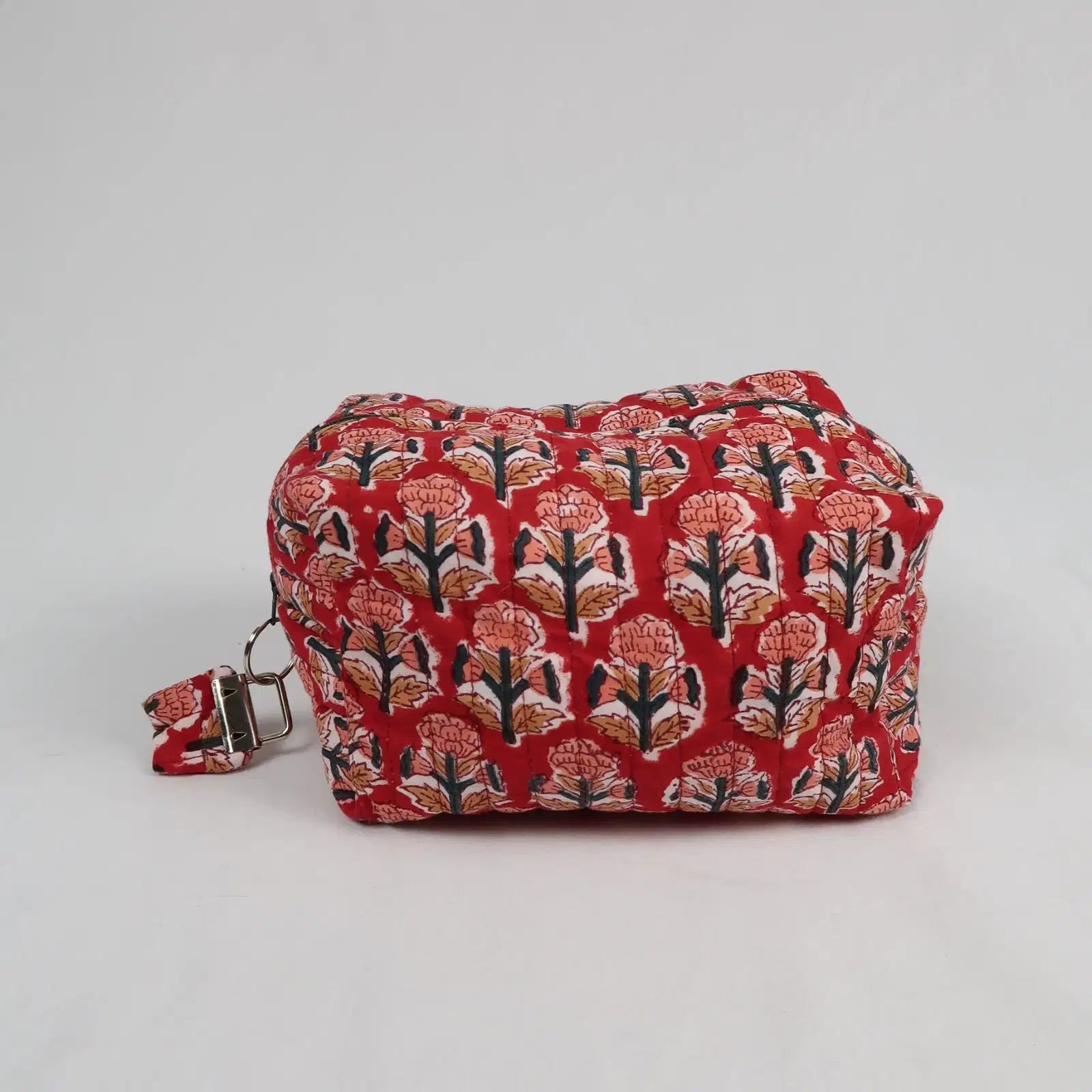 Moyenne trousse de toilette LONDON avec fermeture zippée vert foncé  
