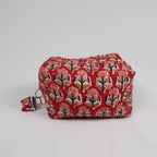 Moyenne trousse de toilette LONDON avec fermeture zippée vert foncé  