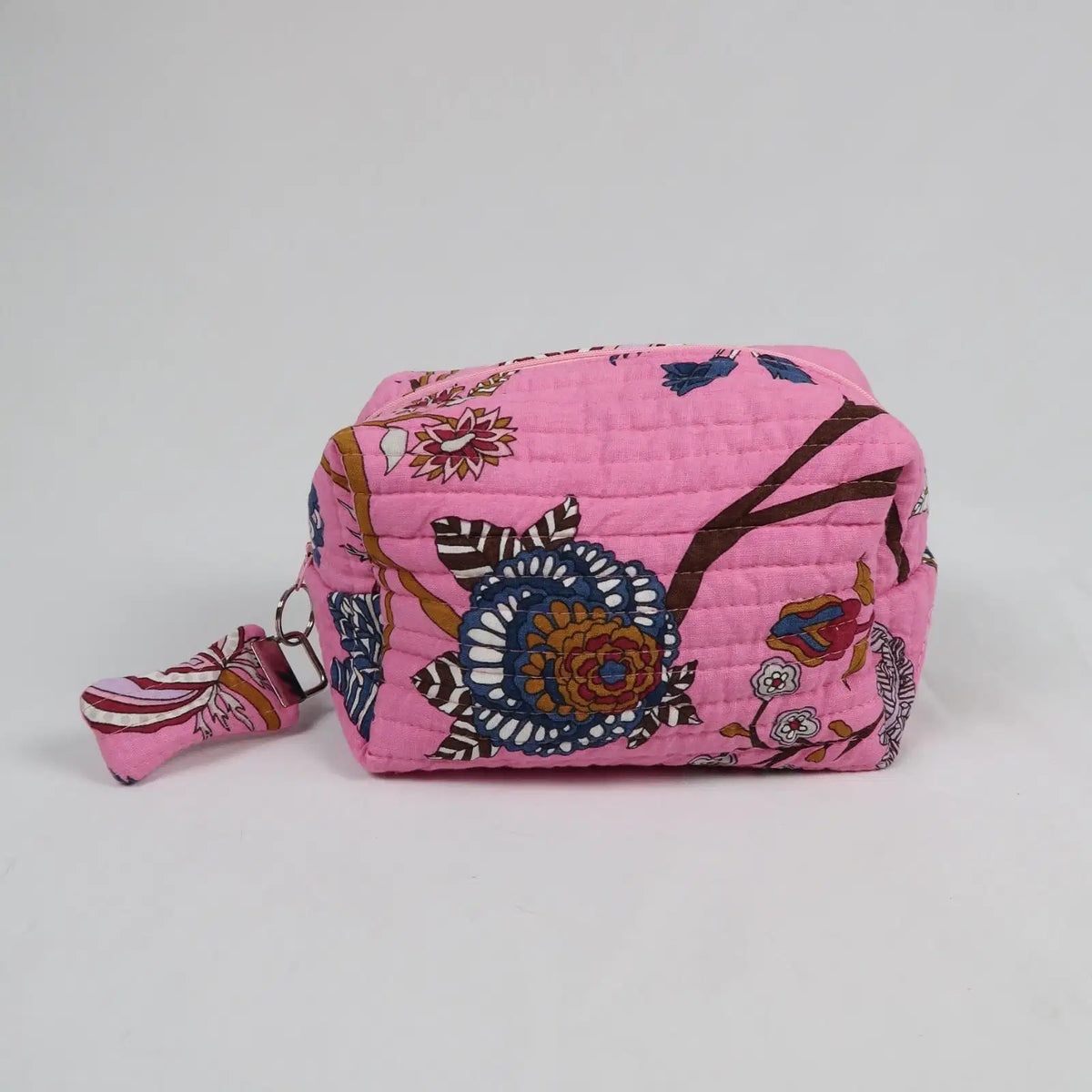 Moyenne trousse de toilette LOS ANGELES avec fermeture zippée rose  
