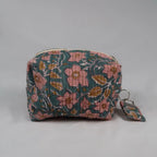 Moyenne trousse de toilette PARIS avec fermeture zippée beige  