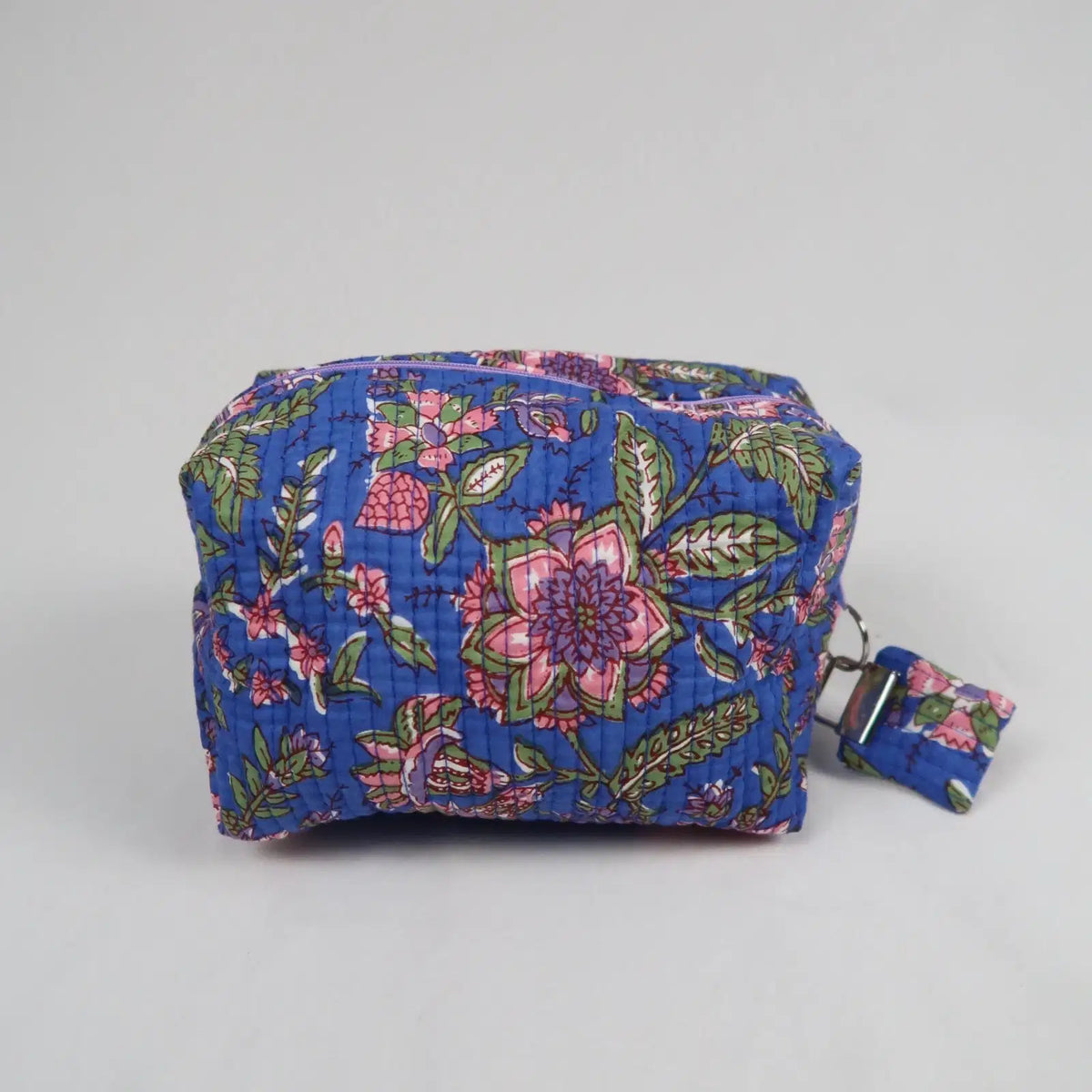 Moyenne trousse de toilette PONDICHERY avec fermeture zippée violet  