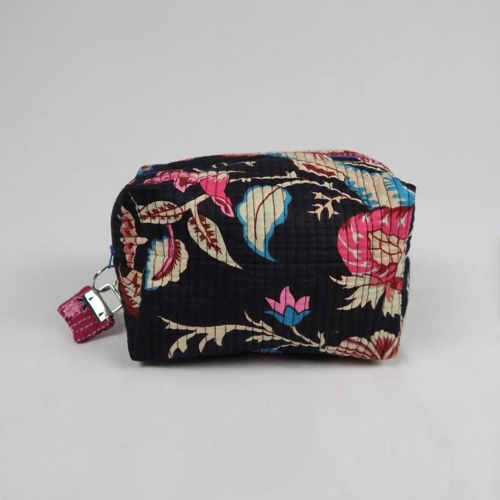 Moyenne trousse de toilette VICTORIA avec fermeture zippée bleu  