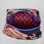 Moyenne trousse de toilette VICTORIA avec fermeture zippée bleu  