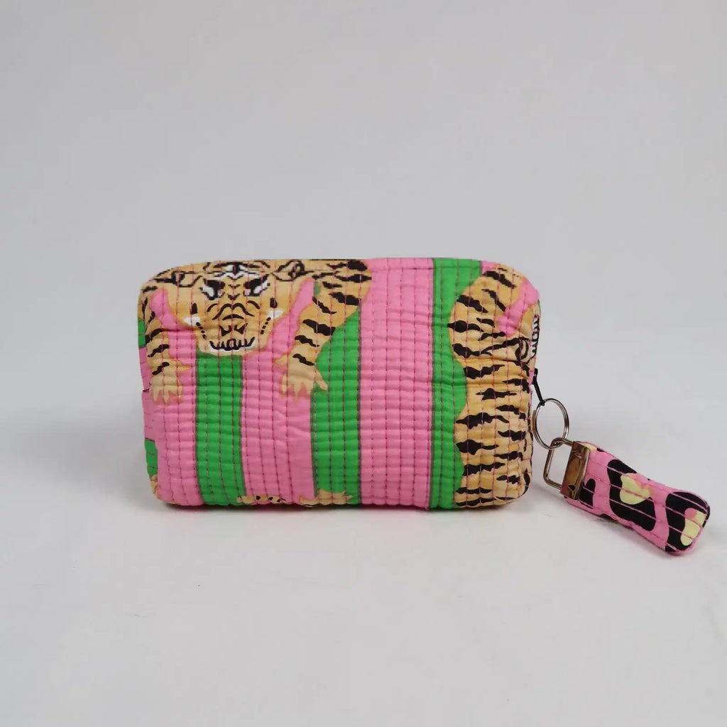Petite trousse de toilette BOMBAY avec fermeture zippée noir