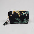 Petite trousse de toilette KRUGER avec fermeture zippée jaune   