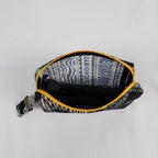 Petite trousse de toilette KRUGER avec fermeture zippée jaune