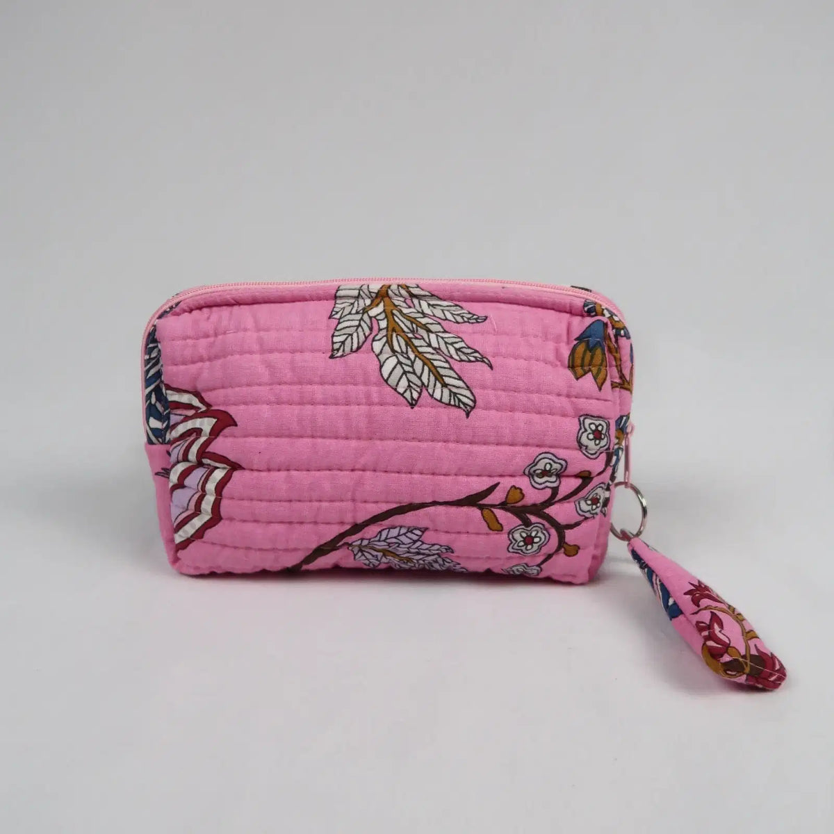 Petite trousse de toilette LOS ANGELES avec fermeture zippée rose