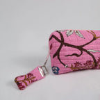 Petite trousse de toilette LOS ANGELES avec fermeture zippée rose