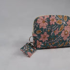 Petite trousse de toilette PARIS avec fermeture zippée beige