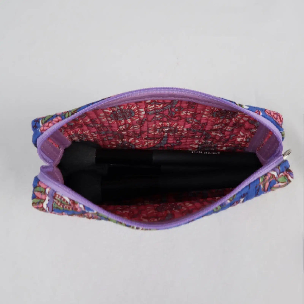 Petite trousse de toilette PONDICHERY avec fermeture zippée violet