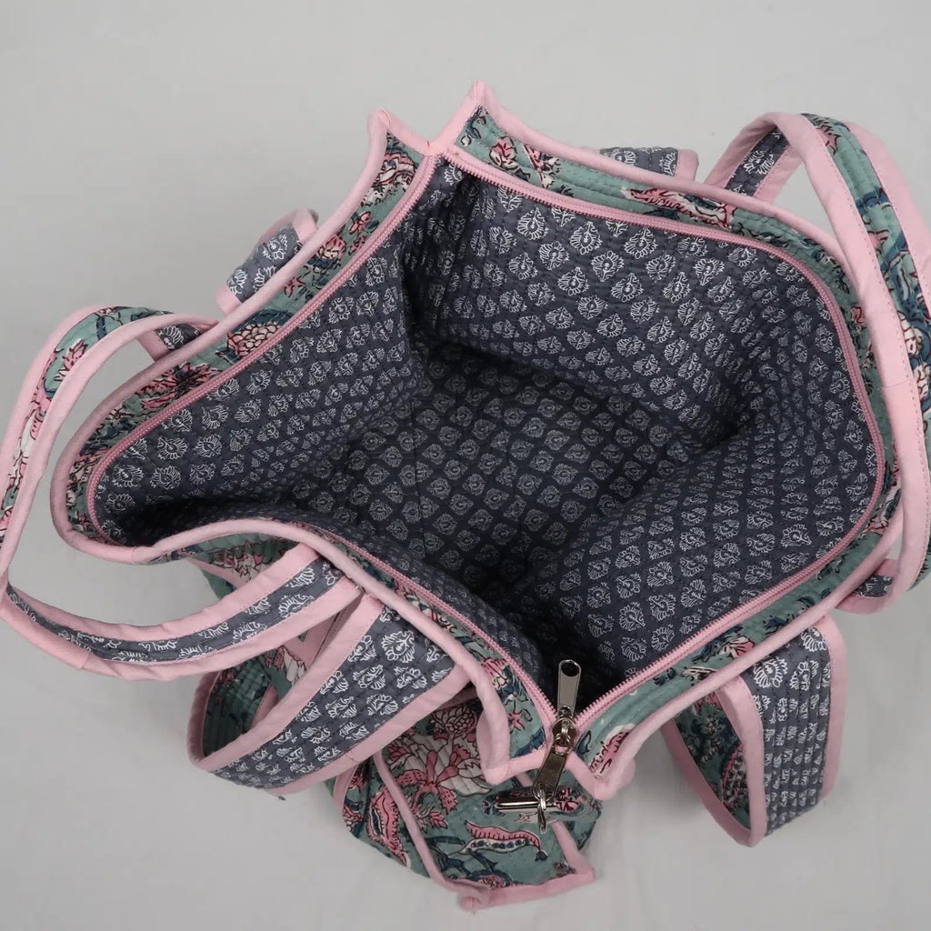 Sac KOCHI avec fermeture zippée rose