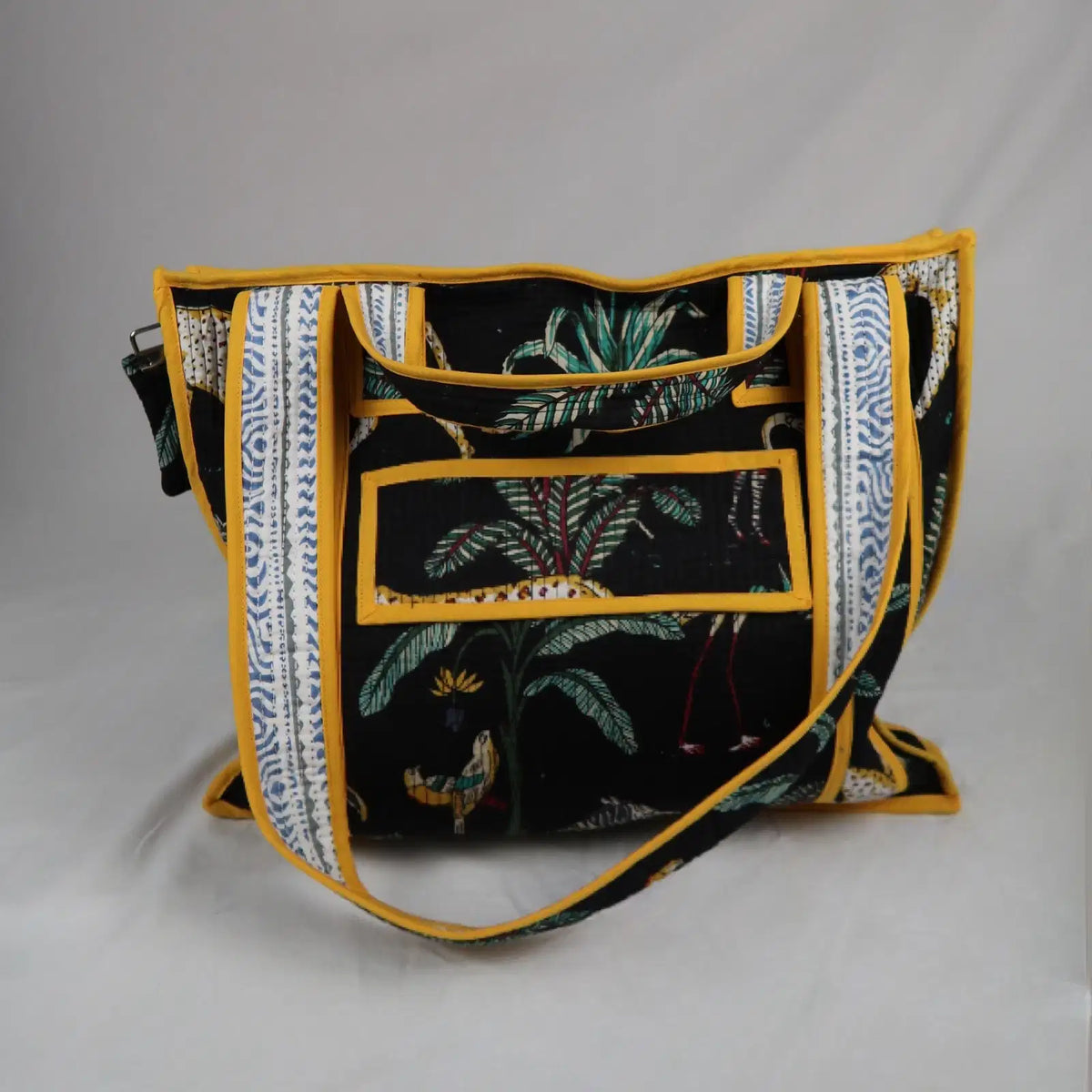 Sac KRUGER avec fermeture zippée noir 