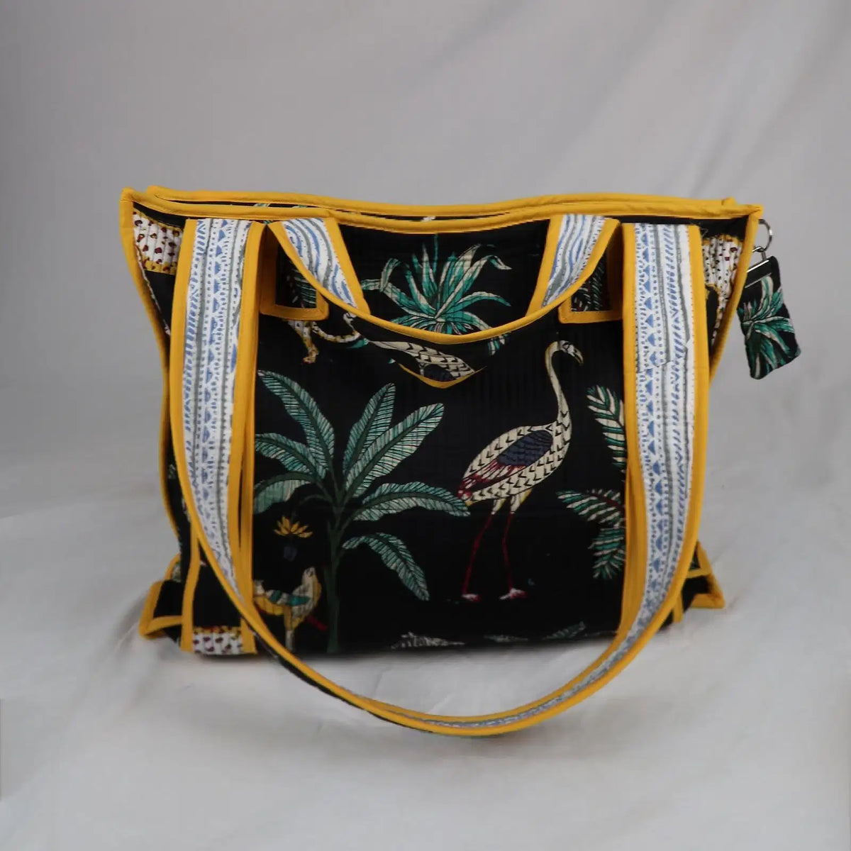 Sac KRUGER avec fermeture zippée noir 