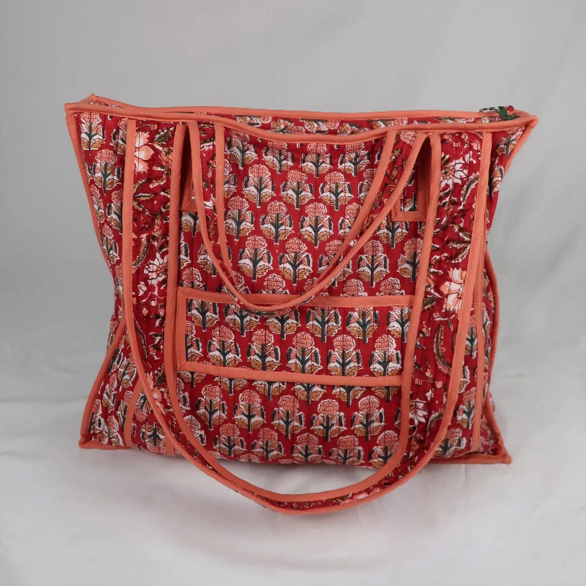 Sac LONDON avec fermeture zippée vert foncé