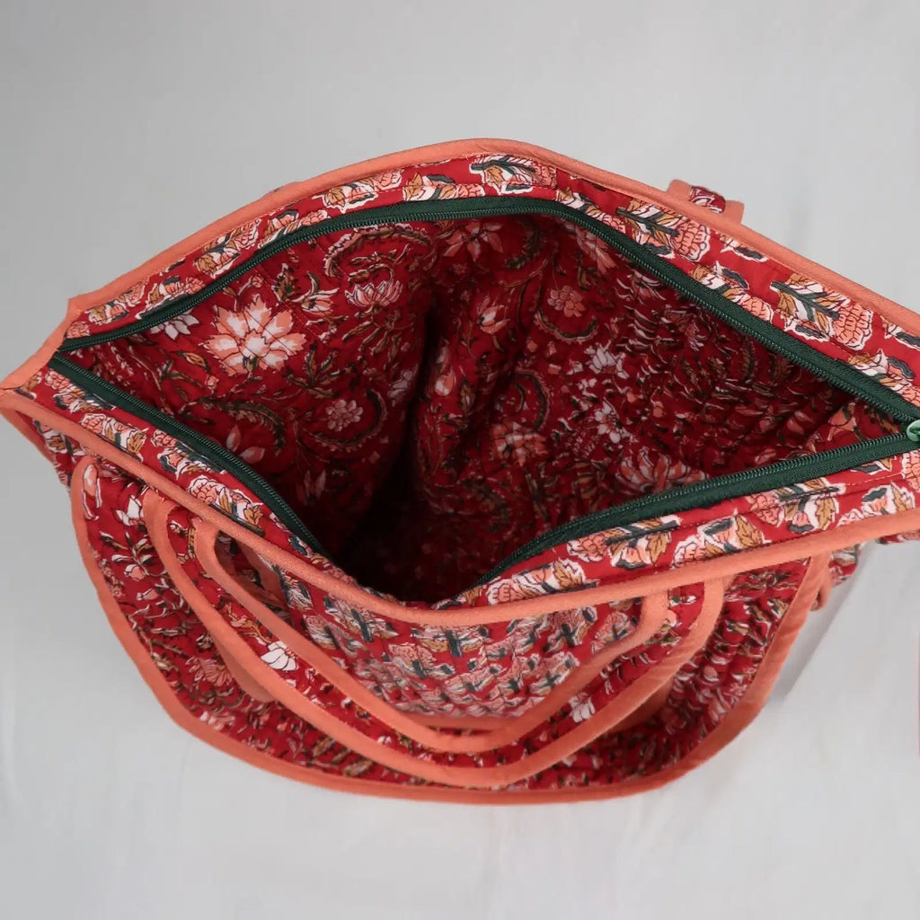 Sac LONDON avec fermeture zippée vert foncé
