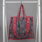 Sac MAHÉ avec fermeture zippée fuchsia 