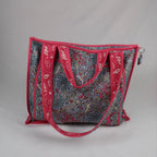 Sac MAHÉ avec fermeture zippée fuchsia 