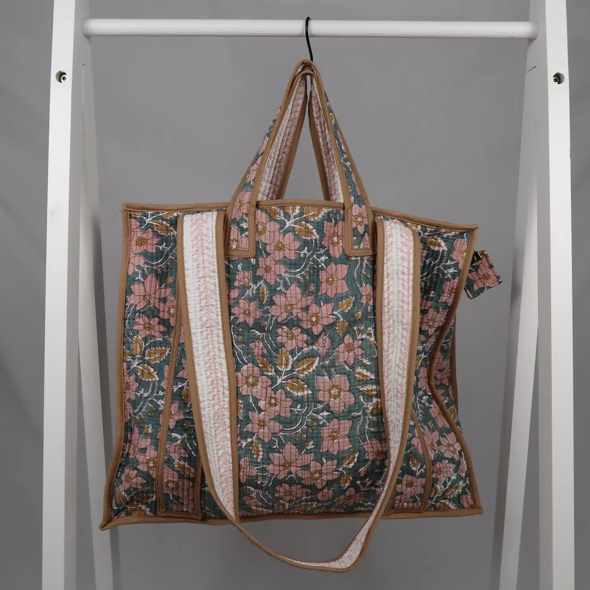 Sac PARIS avec fermeture zippée beige 