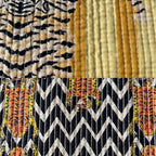 Tissu ARUSHA réversible, présenté sur ses deux faces