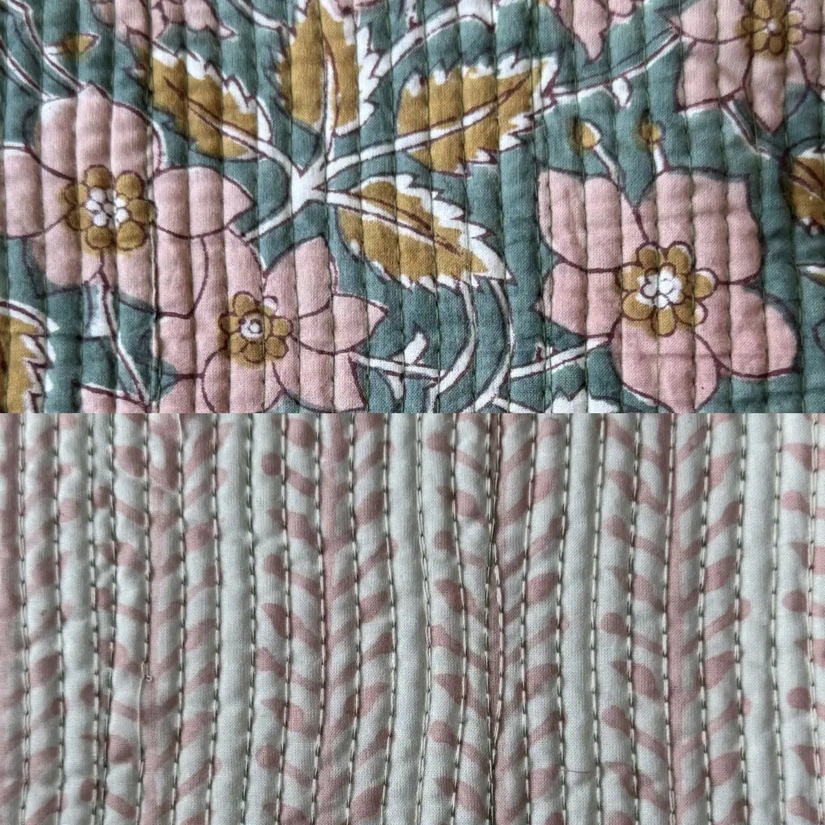 Tissu PARIS réversible, présenté sur ses deux faces